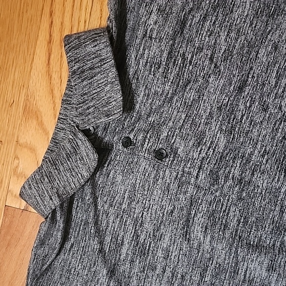 Marc Anthony slim fit polo (gray) - Picture 3 of 4